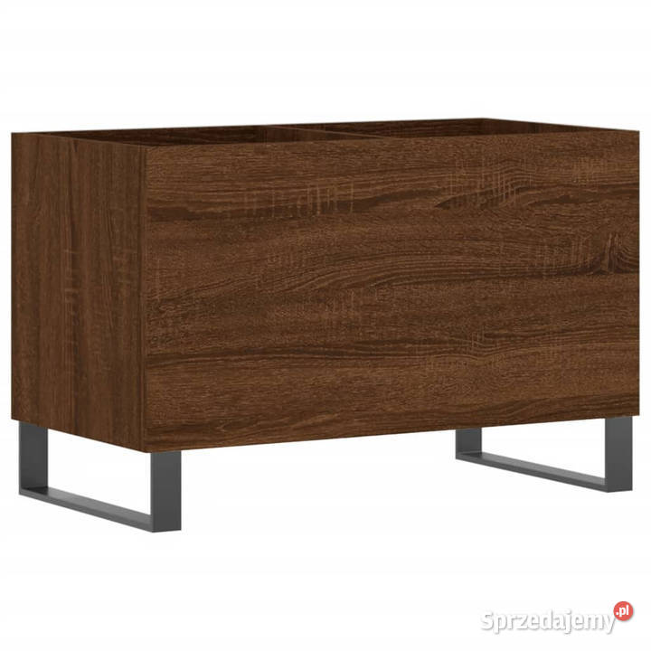 Szafka na płyty brązowy dąb 745x38x48 WM831739 Warszawa