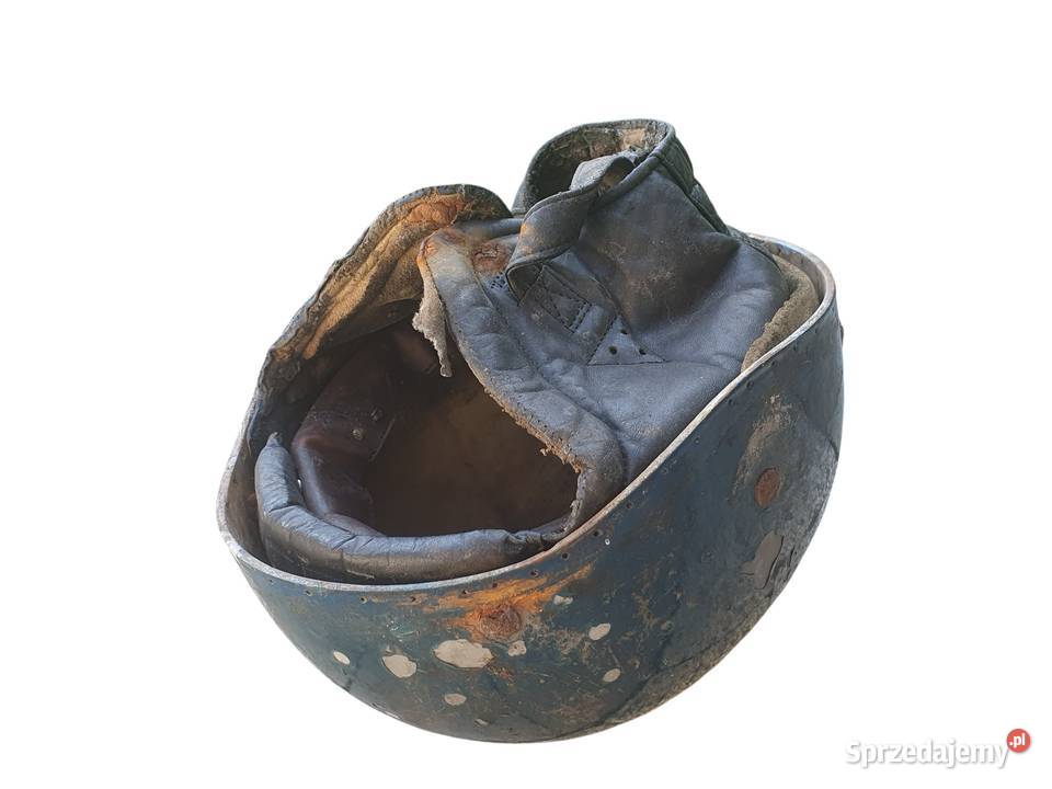 Stary kask motocyklowy orzeszek Czechosłowacja Kaski Cieszyn