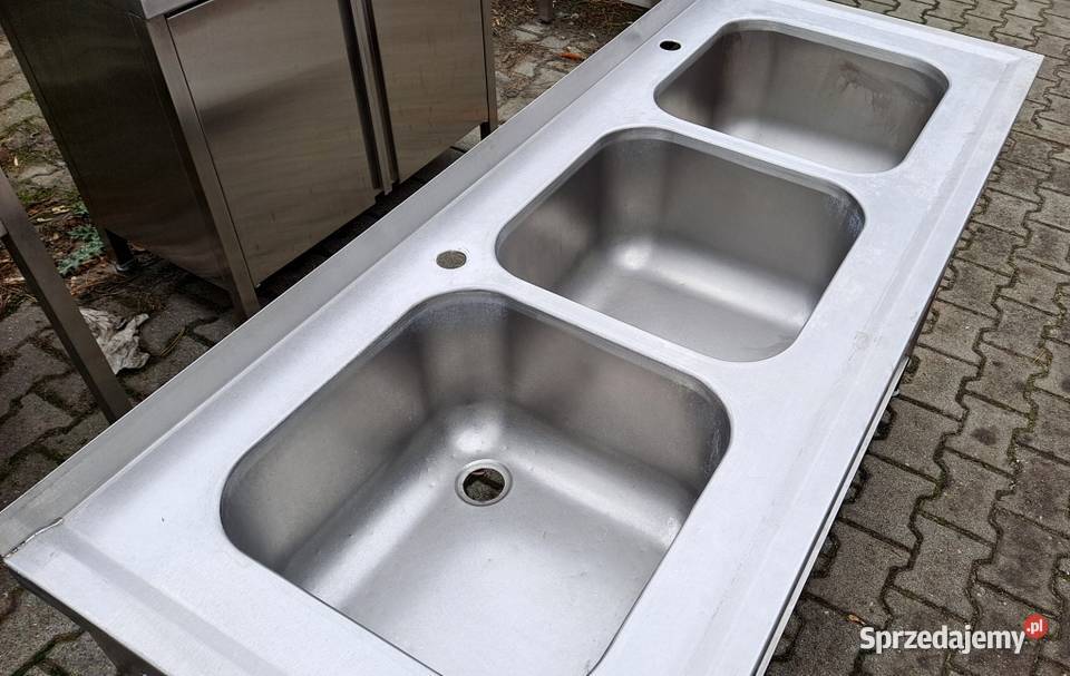 Zlew 3 Komorowy z Półką 1506085 M1209 N Nowe Skalmierzyce