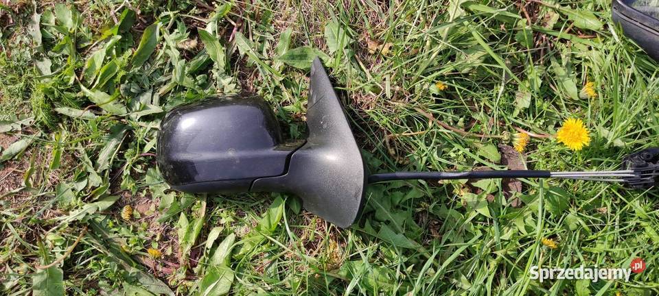 Lusterka czarne manual golf IV lusterka zewnętrzne Rumianek