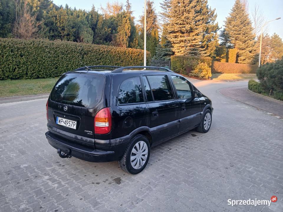 Opel Zafira z Hakiem i długimi opłatami 2002r 20 gniazdo USB mazowieckie Płock