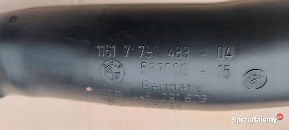 RURA INTERCOOLERA BMW X1 E84 20D 0915 7797483 Międzychód