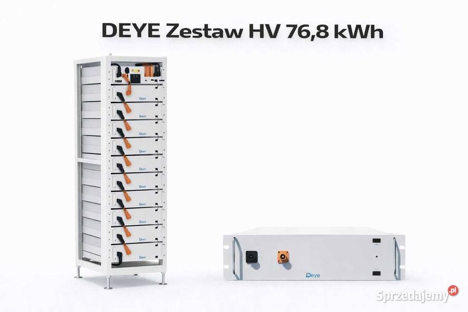 DEYE Zestaw HV BOSA 768 kWh BMS Szafa 14 małopolskie
