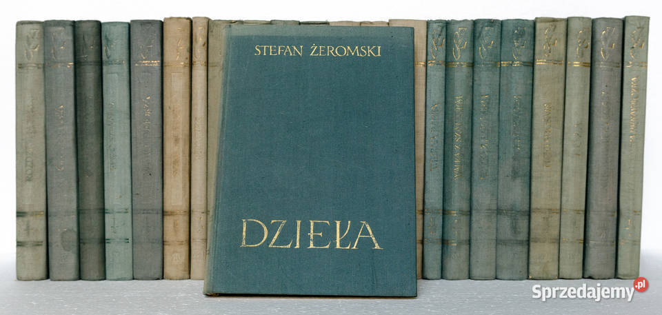 Stefan Żeromski Dzieła 23 tomy Przedwiośnie Proza i poezja dolnośląskie Wrocław