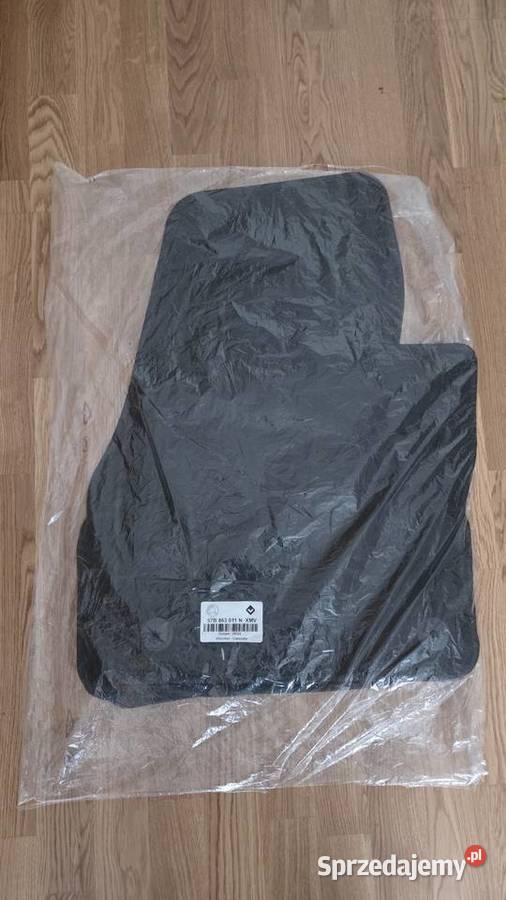 Oryginalne dywaniki welurowe Skoda Karoq Dywaniki Wrocław