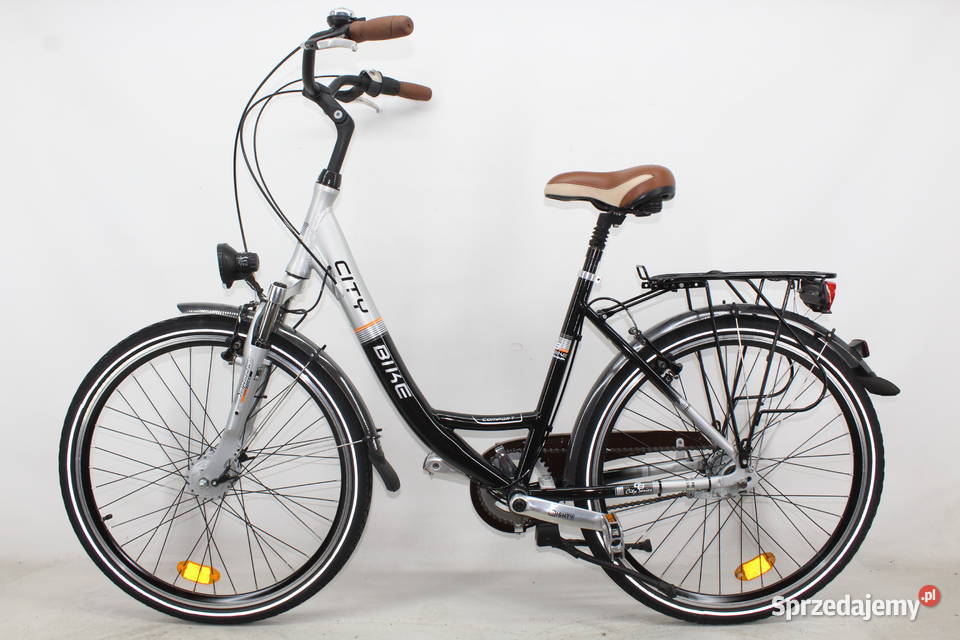 Aluminiowy rower miejski CITY BIKE 7 biegów w Miejskie dolnośląskie Milicz sprzedam