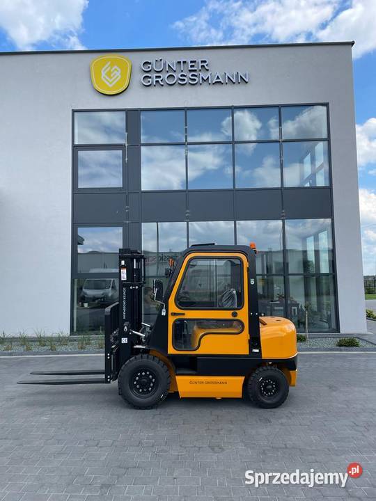 Wózek widłowy 25T kabina triplex Gunter