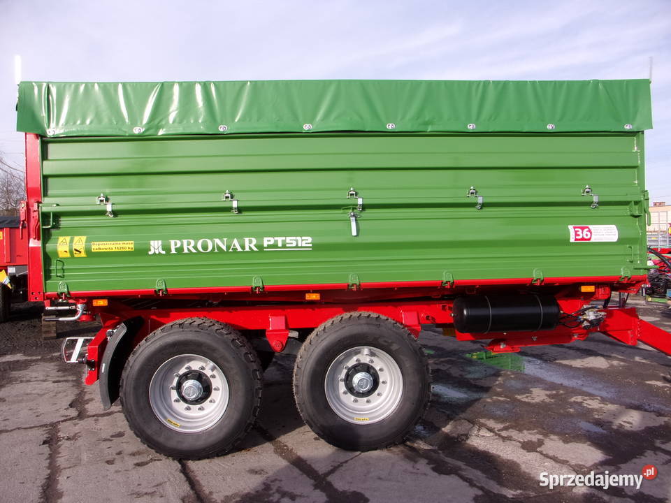 NOWA Przyczepa TANDEM paletowa PT512 PRONAR w Opoczno
