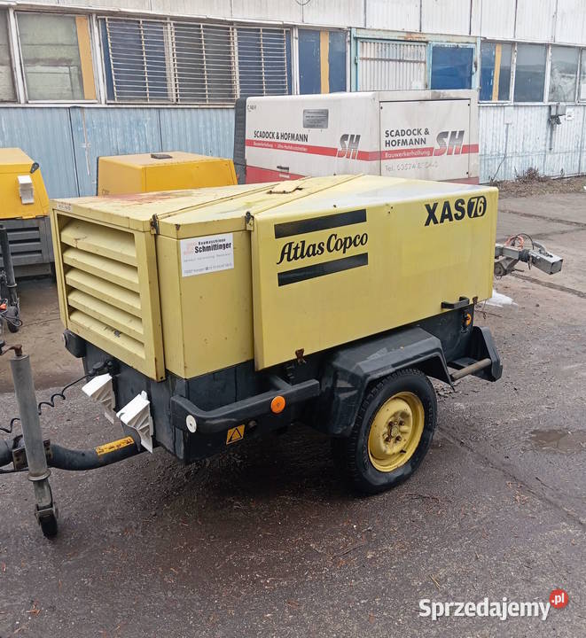 Sprężarka śrubowa Atlas Copco XAS76 4200Lmin małopolskie Kraków