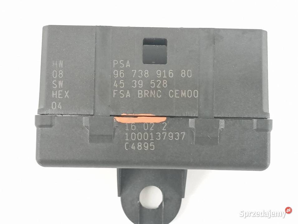MODUŁ FOTELA 9802982280 9673891680 Peugeot 308 osobowe świętokrzyskie