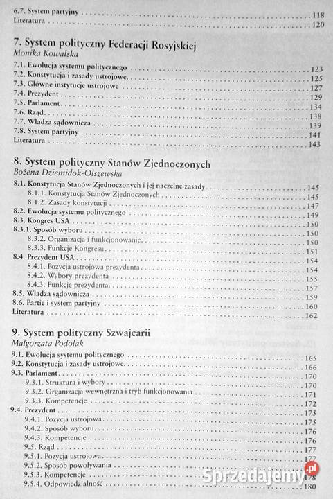 Współczesne systemy polityczne Marek Żmigrodzki Chełm