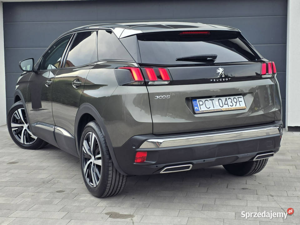 Peugeot 3008 ALLURE 56236 zadbany zarejestrowany wielkopolskie Czarnków