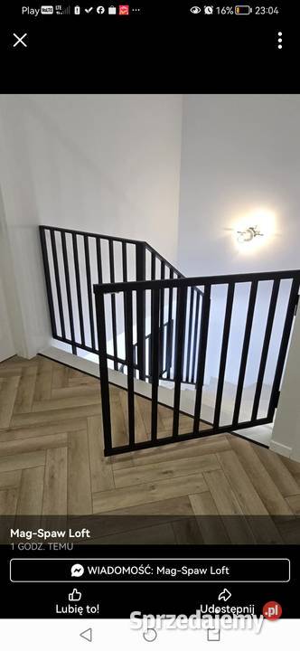 Balustrada balustrady harfa Brama przęsła Warszawa usługi budowlane