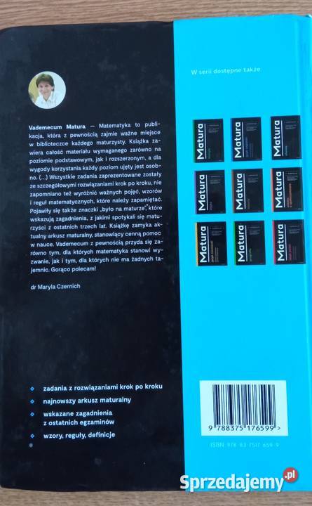 Matura matematyka vademecum Robert Całka Ewa Wrocław