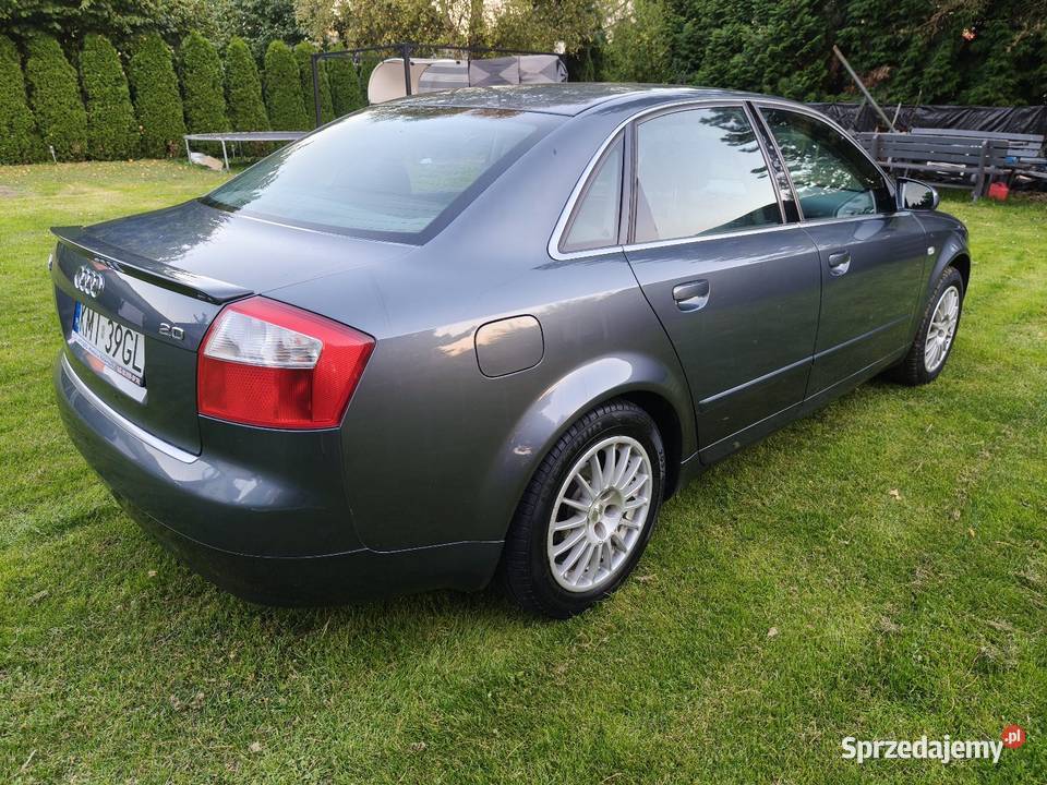Audi a4 b6 20 LPG Prywatnie Zadbane 4/5 A4 małopolskie Miechów