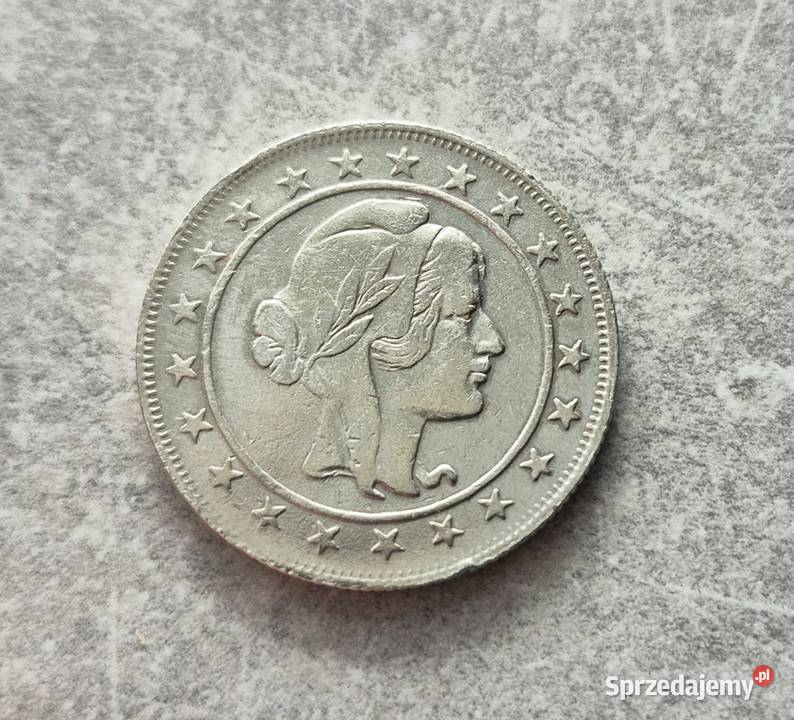 52 BRAZYLIA srebro 2000 Reis 1934 r Numizmatyka łódzkie Wola Kruszyńska sprzedam