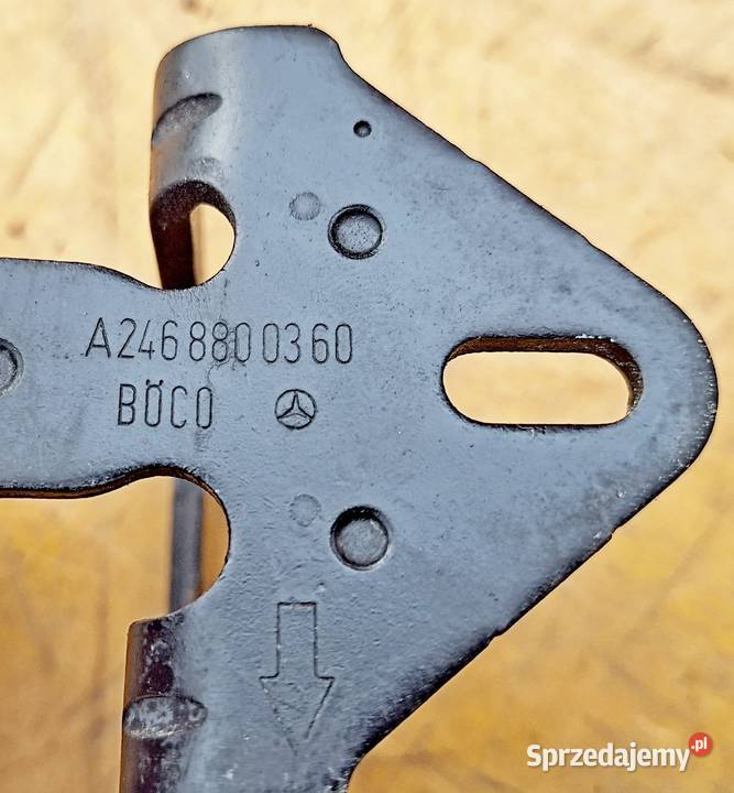 MERCEDES W117 W156 RYGEL MASKI ZAMEK A2468800360 Karoseria