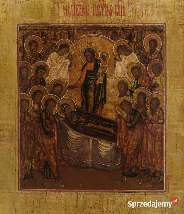 Ikona Zaśnięcie Najświętszej Marii Panny 0326 mazowieckie