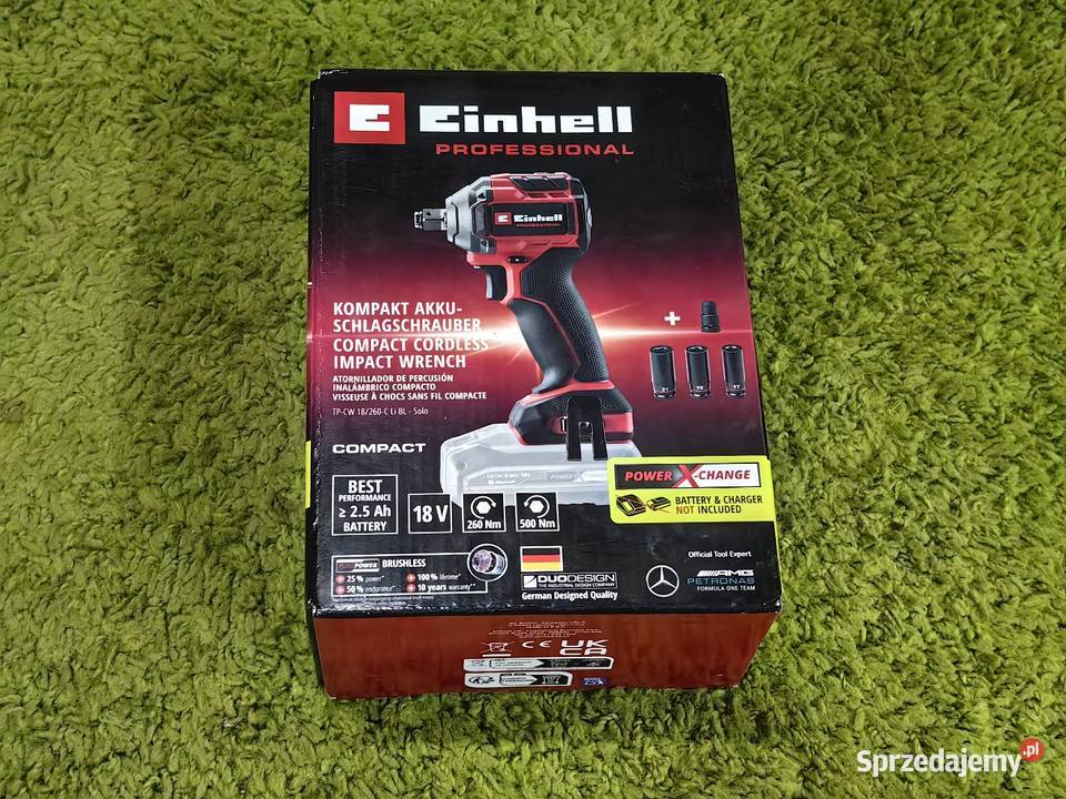 Klucz udarowy einhell Professional TPCW 18 Inczew