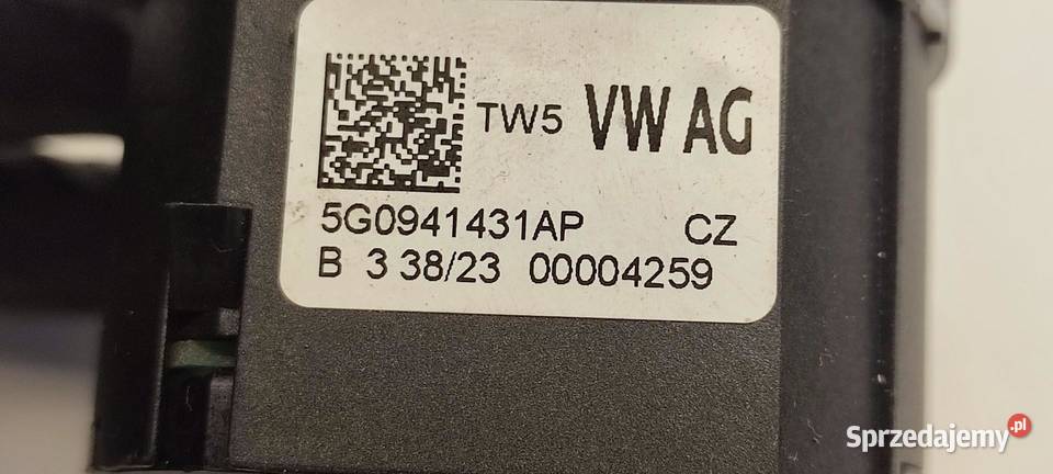 SEAT TARRACO PRZEŁĄCZNIK ŚWIATEŁ 5G0941431AP osobowe Panele sterowania, przełączniki sprzedam