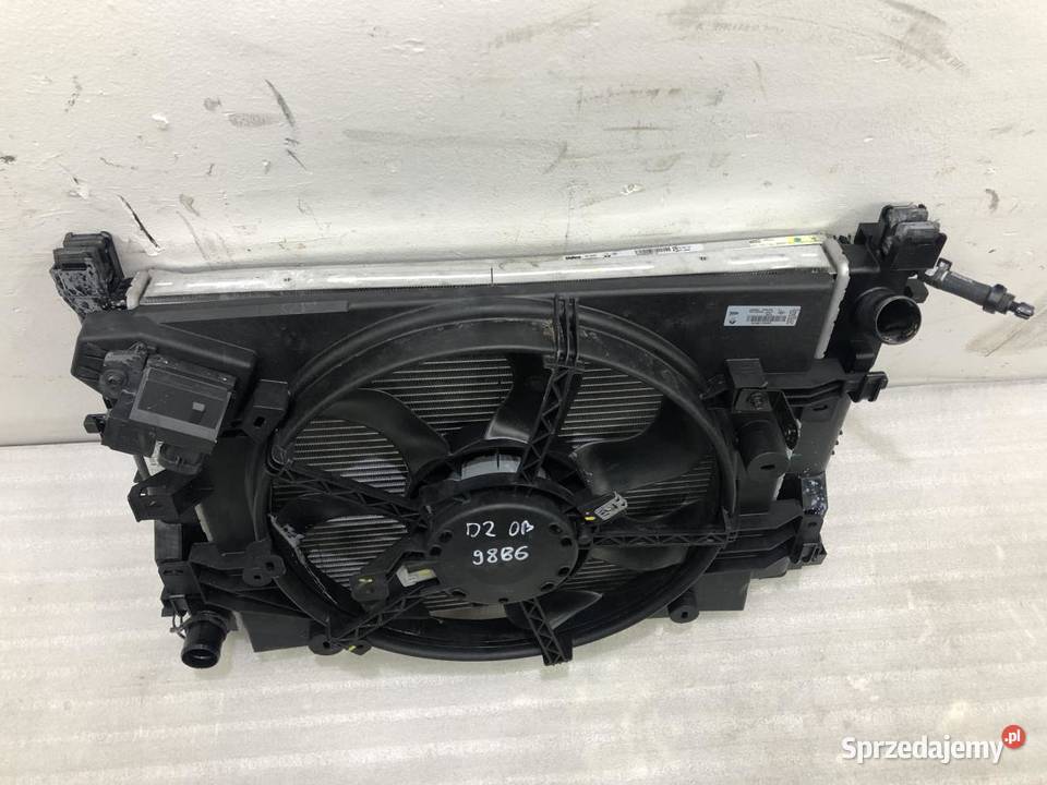 CHŁODNICA WODY KOMPLET 214100078R DUSTER II 12