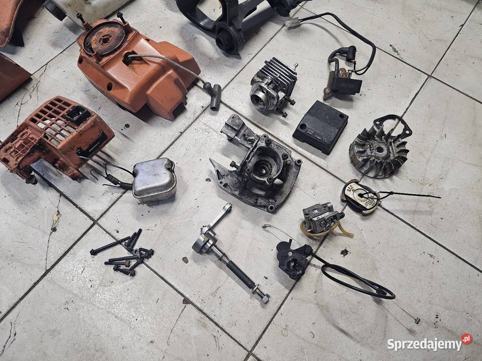 Kosa Husqvarna 24c gaźnik karter Magneto wał Kosy i podkaszarki Jelenia Góra