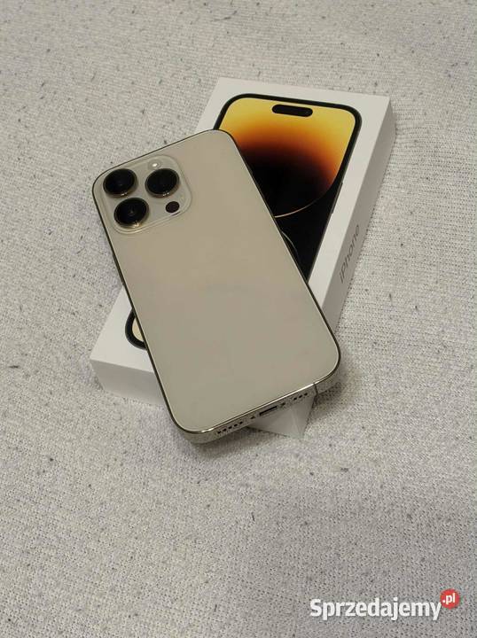 Iphone 14 Pro 256GB złoty gold wielkopolskie Poznań sprzedam