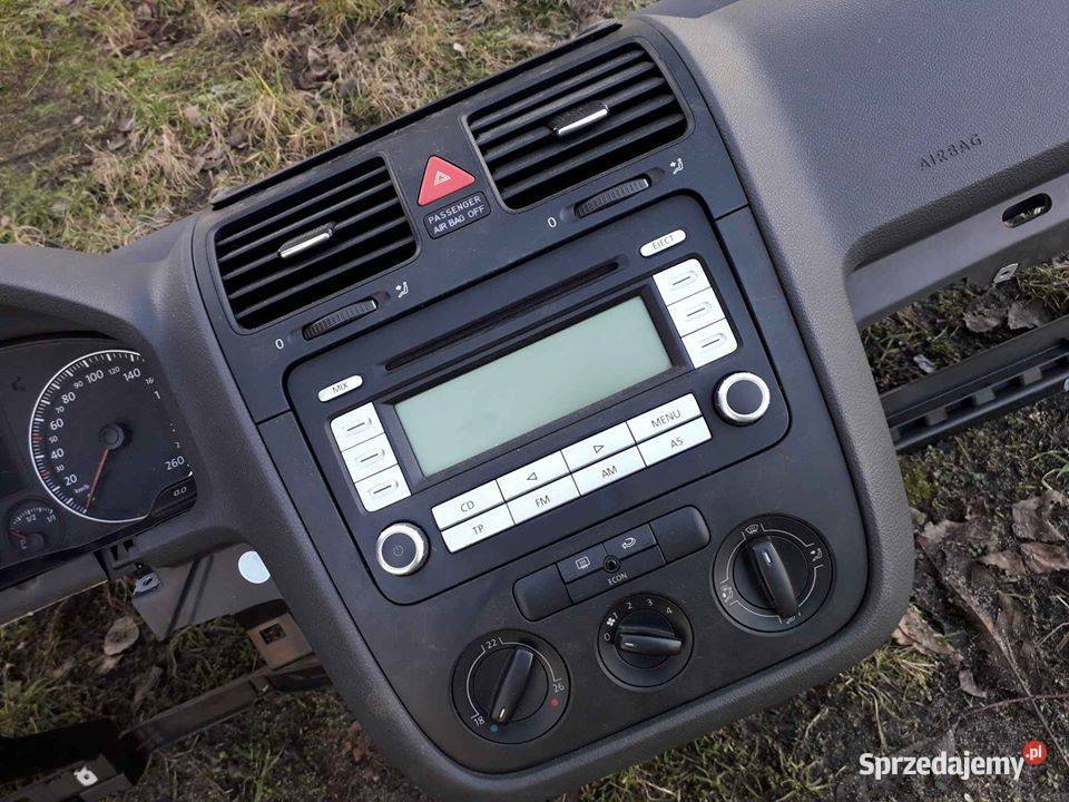 Deska rozdzielcza golf 5 w bd stanie Rok produkcji 2005 Koziegłowy