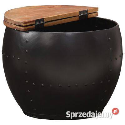 vidaXL Stolik kawowy 53x43 lite drewno z Warszawa