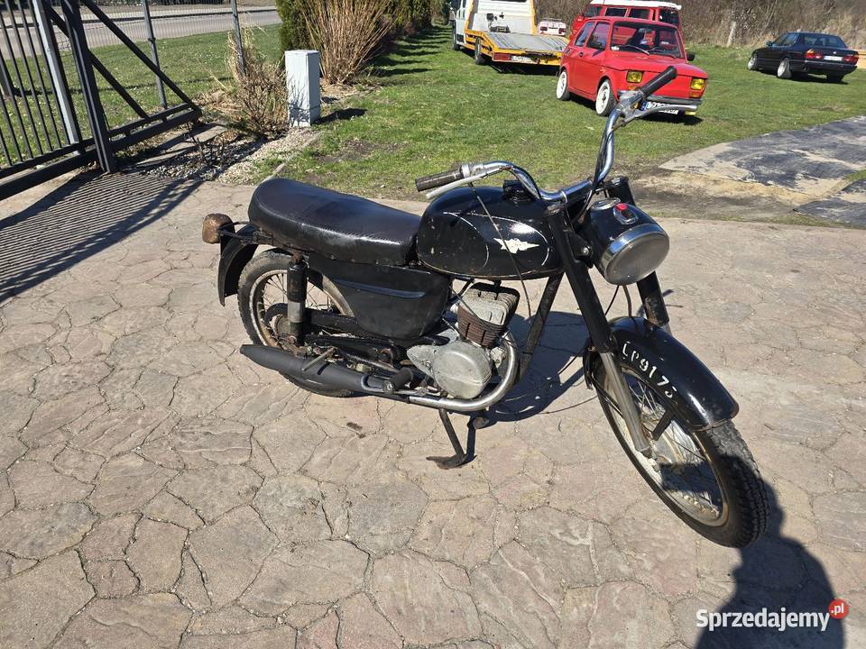 Wsk 125 Garbuska Oryginal Mały przebieg plomba lubelskie Chełm sprzedam