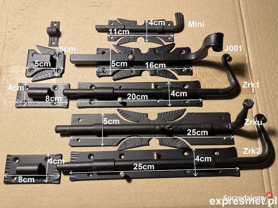 ZASUWA RYGLOWA DUŻA KUTA 300x50 MM CZARNA Kraków sprzedam