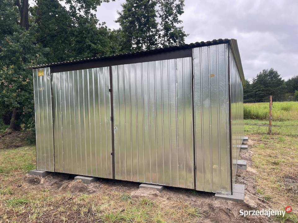 Blaszak Garaż Blaszany MODEL 2025 Wiata Garaże Altany i wiaty mazowieckie Tarczyn