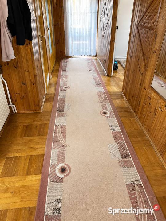 Długi dywan chodnik 119 483 beżoworóżowy do podkarpackie Łańcut
