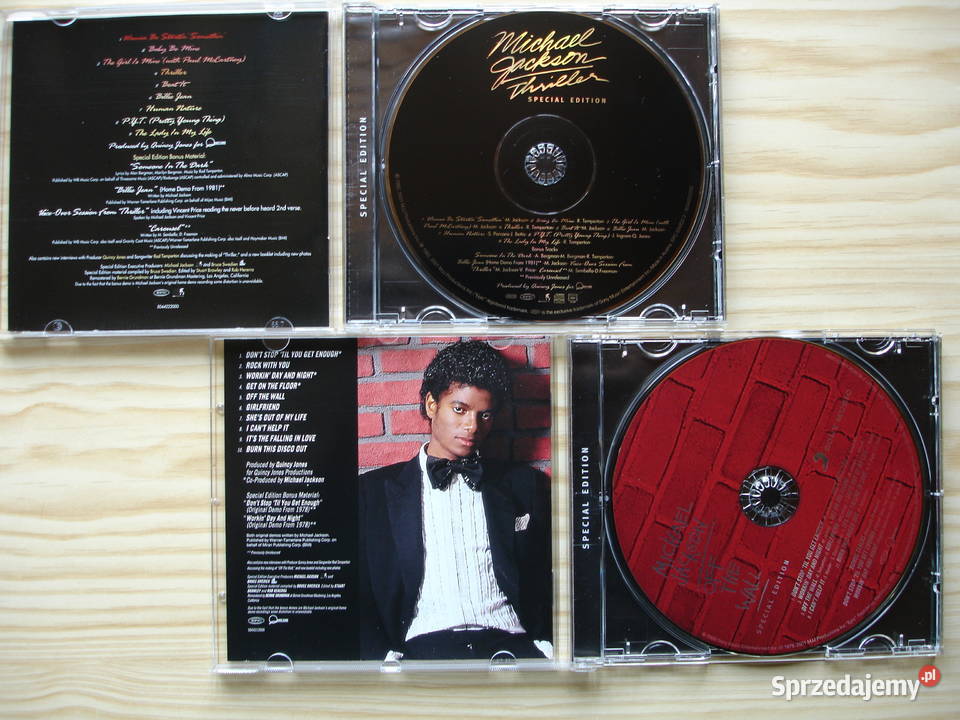 Michael JACKSON ThillerOff The Wall 2płyty CD Zielona Góra