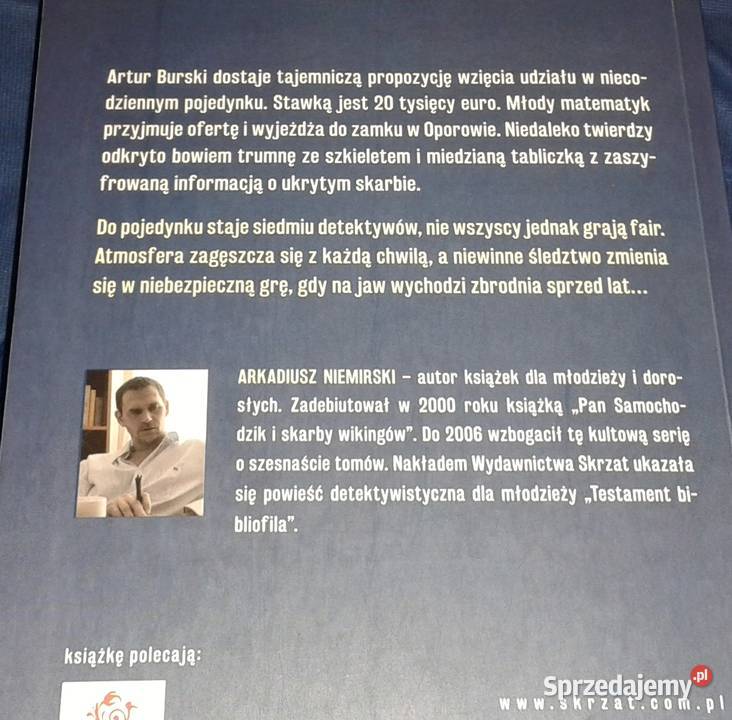 Pojedynek detektywów Arkadiusz Niemirski Chełm