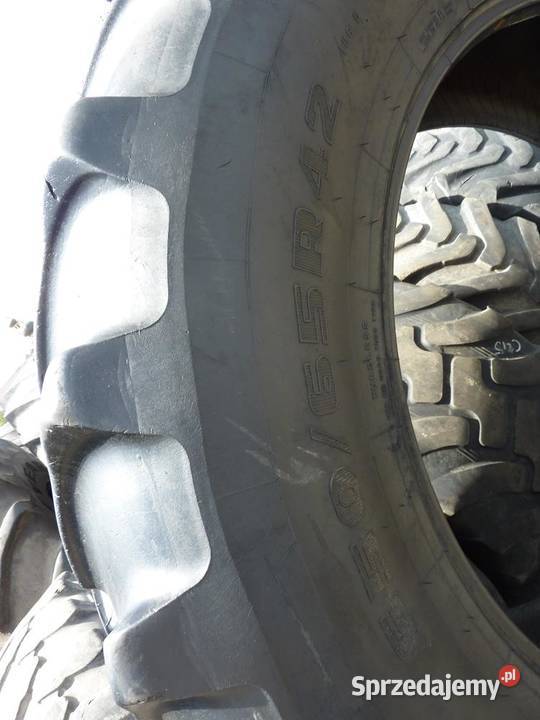 2x Opona używana rolnicza 65065R42 FIRESTONE Zaścianki