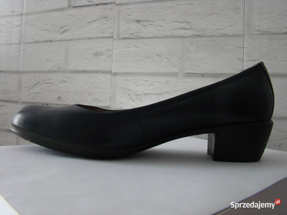 Czółenka marki ecco granatowe rozmiar 41 niebieski Szczecin sprzedam