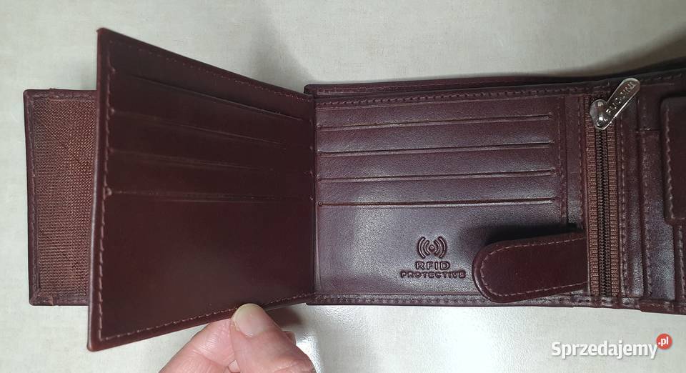 Portfel męski skórzany Puccini NOWY Zabrze
