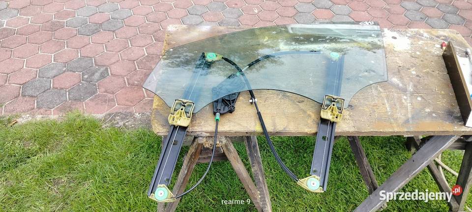 Szyba boczna kierowcy A4 B8 prowadnice szyby lubuskie Żary