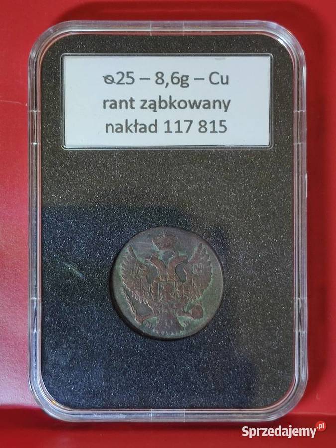 3 Grosze1840r MW w slabie Lębork sprzedam