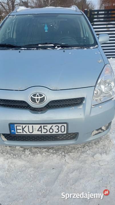 Sprzedam Toyota Corolla Verso benzyna łódzkie Kutno