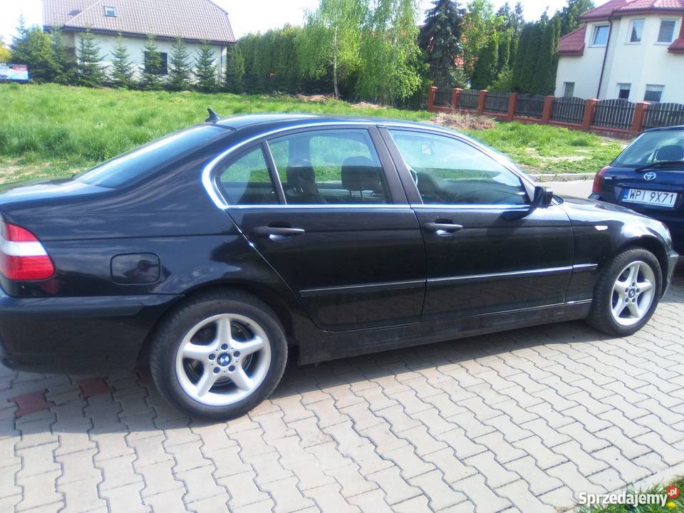 BMW E46 uszkodzony silnikreszta ok Ważne OC i ABS Józefosław