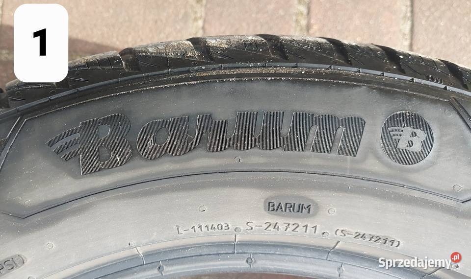 Opony Barum Polaris 5 2256017 używane 4mm 2 Samochodowe Częstochowa