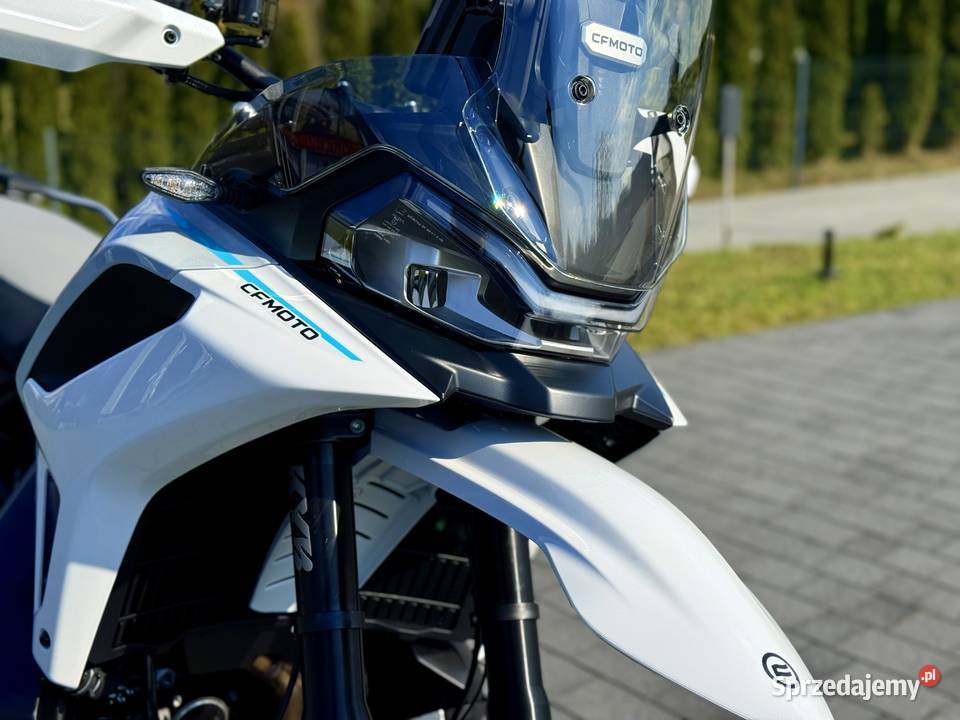 MOTOCYKL TURYSTYK CF MOTO MTX 1000 BIAŁOSZARY elektryczny starter