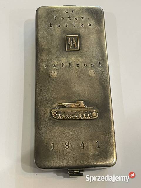 Metalowy pojemnik medyczny Wechmart z Antyki, Sztuka, Kolekcje Kraków