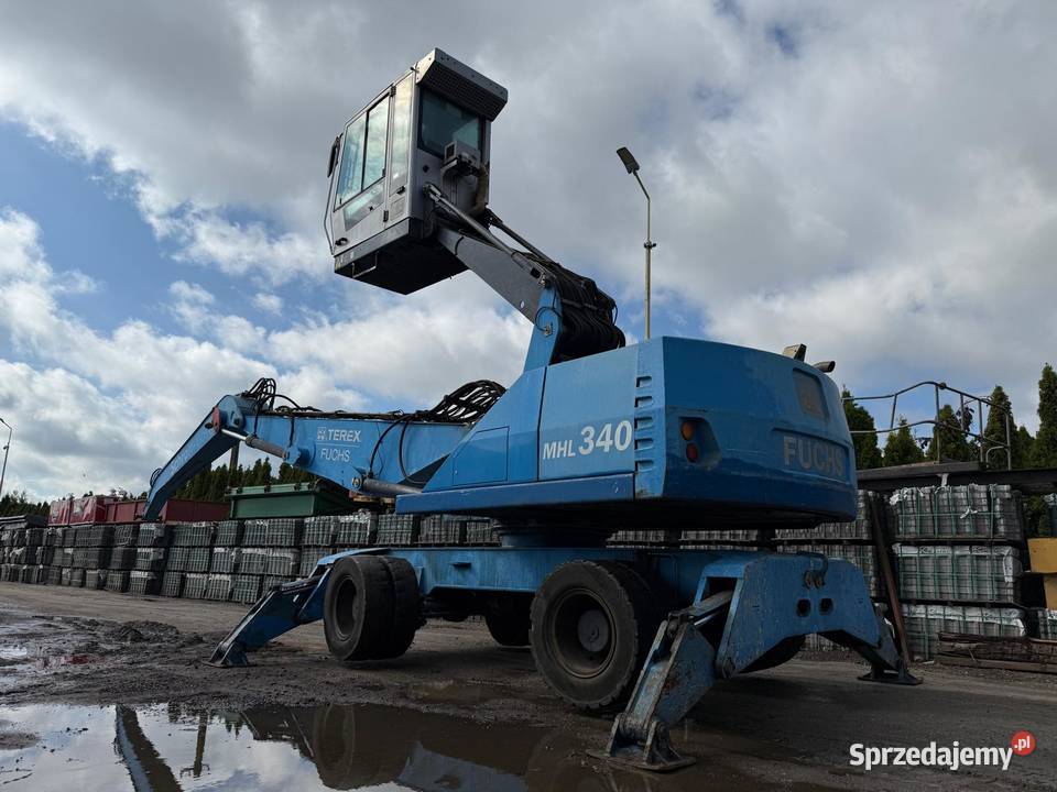 Koparka przeładunkowa Fuchs Mhl 340 kujawsko-pomorskie Kołodziejewo