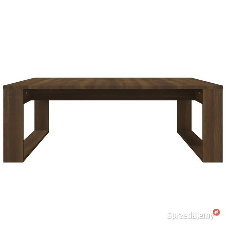 Stolik kawowy brązowy dąb 100x100x35 WM816001 Warszawa sprzedam