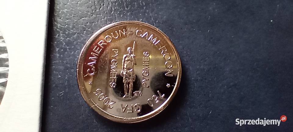 Stare monety 750 frank 2005 Kamerun Lesko