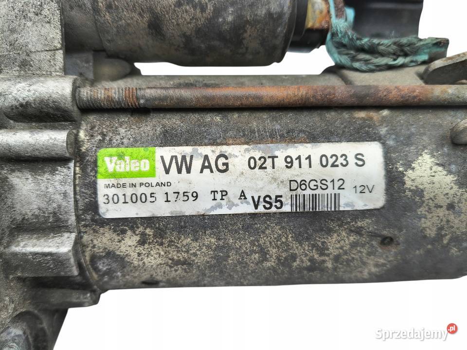 ROZRUSZNIK VALEO VW AUDI SKODA SEAT 16 FSI Chełm sprzedam