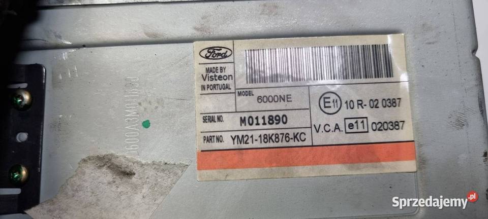 RADIO FORD GALAXY Lipno
